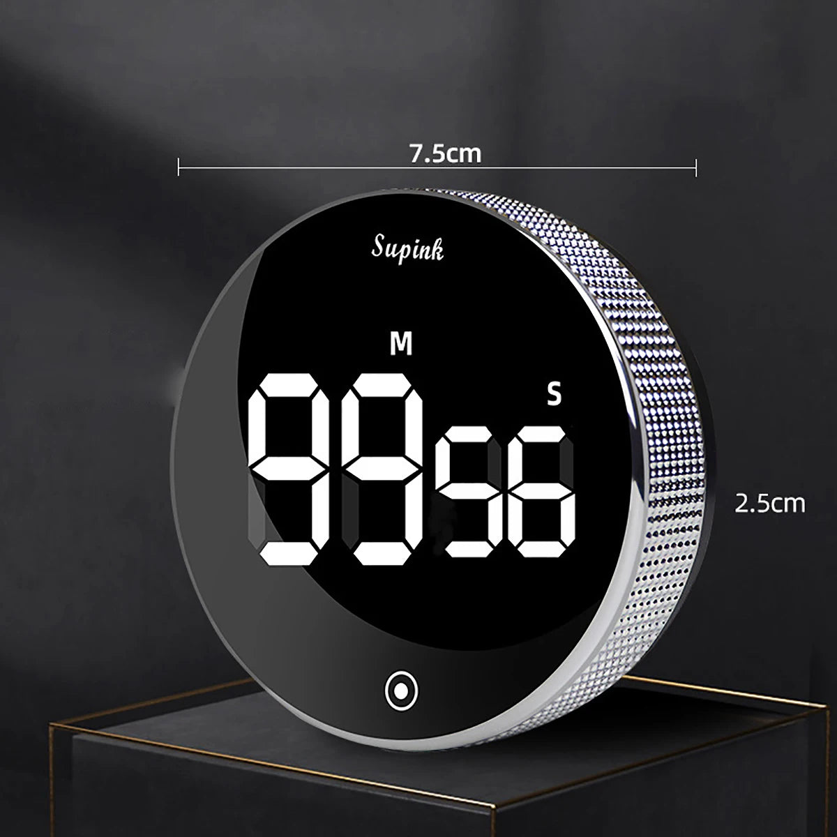 Magnetic Digital Timer for Cooking Studying Sport with Constant Light Function